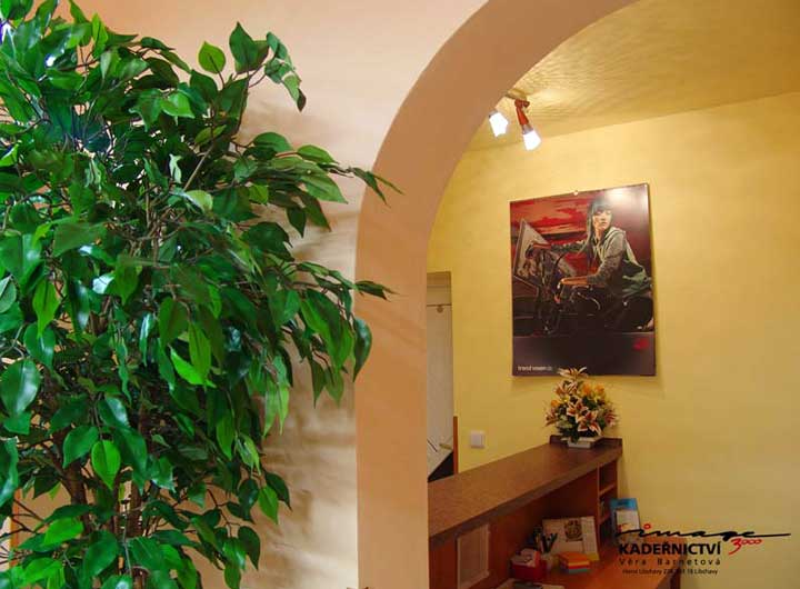 Návrh interiéru - Kadeřnický salon